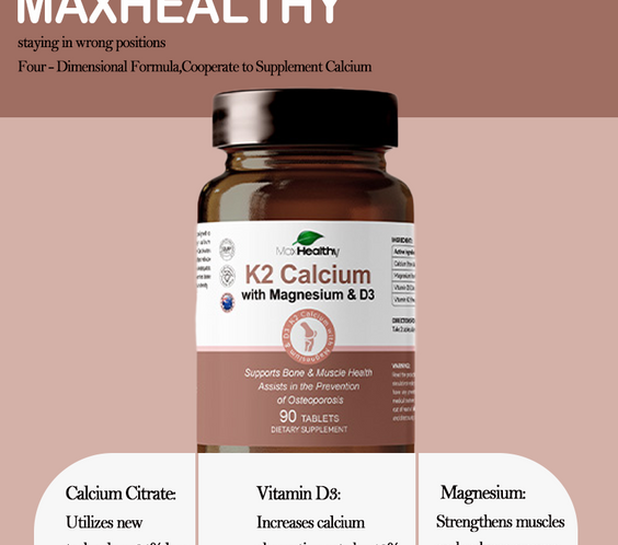 MaxHealthy-K2 Calcium