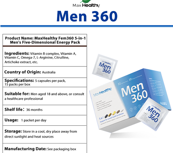 MaxHealthy- Men 360