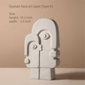  vase with human face-E